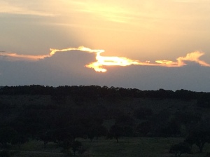 A Texas sunset
